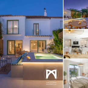VACATION MARBELLA I Casa Savia, Private Heated Pool, Luxury interiors, 10min walk to the Beach